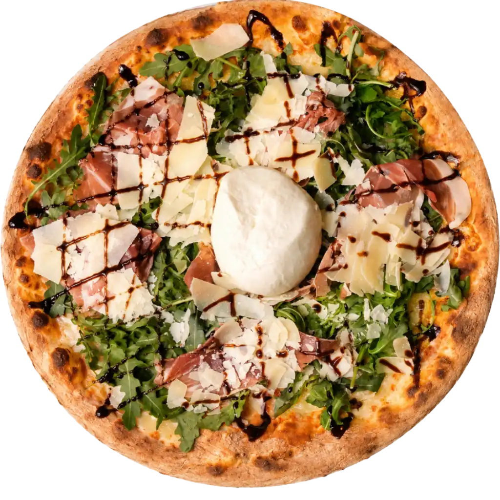 Prosciutto Burrata Pizza